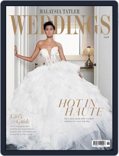Malaysia Tatler Weddings June 1st, 2018 Digital Back Issue Cover