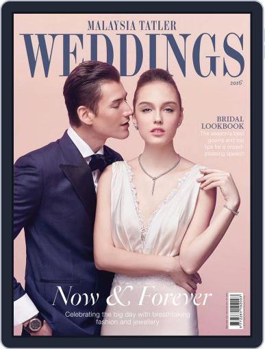 Malaysia Tatler Weddings July 1st, 2016 Digital Back Issue Cover