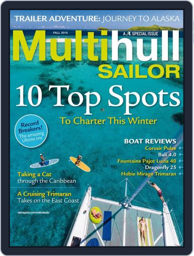 Multihull Sailor September 2nd, 2016 Digital Back Issue Cover