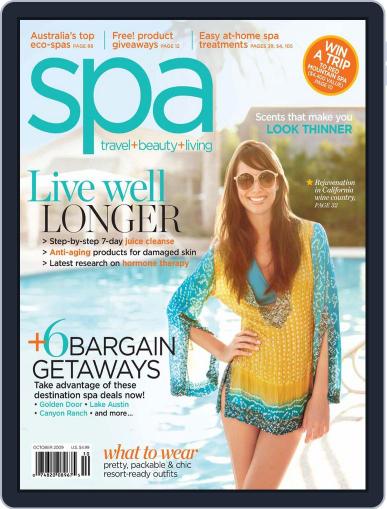 Spa August 29th, 2009 Digital Back Issue Cover