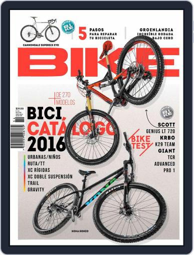 Bike México (Digital) December 18th, 2015 Issue Cover