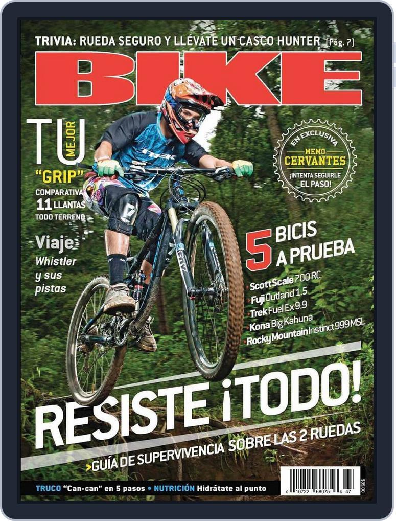 Bike México October 20th, 2014 Digital Back Issue Cover