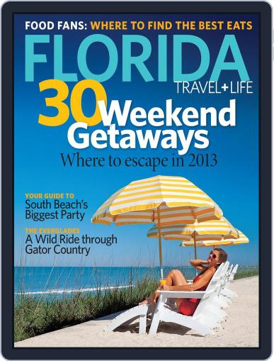 Florida Travel And Life December 22nd, 2012 Digital Back Issue Cover