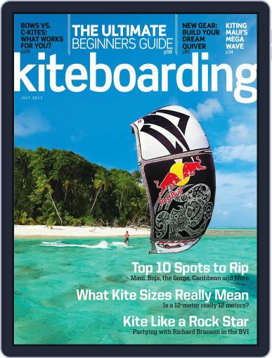 Kiteboarding July 1st, 2011 Digital Back Issue Cover