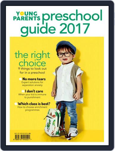 Young Parents Pre-school Guide January 1st, 2017 Digital Back Issue Cover