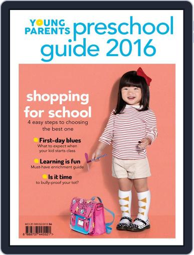 Young Parents Pre-school Guide January 1st, 2016 Digital Back Issue Cover