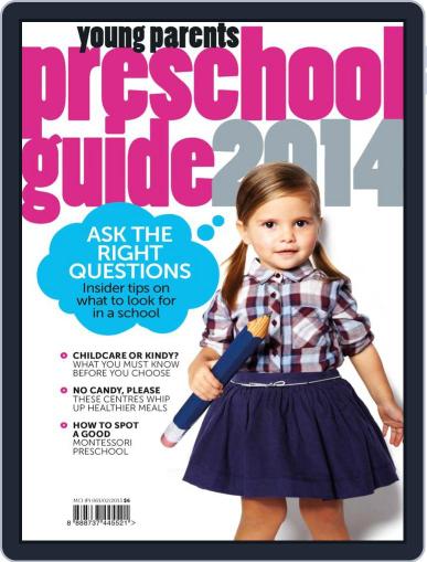 Young Parents Pre-school Guide January 13th, 2014 Digital Back Issue Cover
