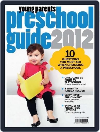 Young Parents Pre-school Guide December 16th, 2011 Digital Back Issue Cover