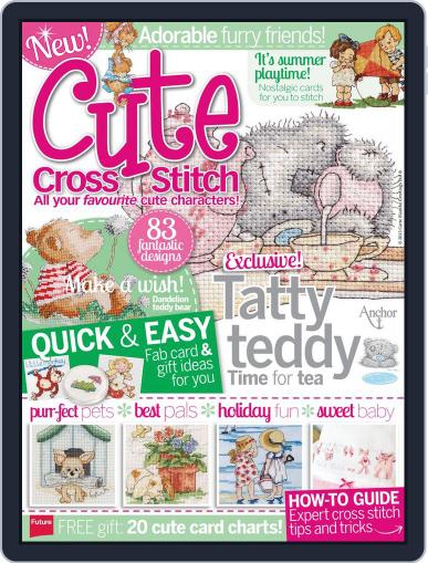 Cute Cross Stitch July 8th, 2013 Digital Back Issue Cover