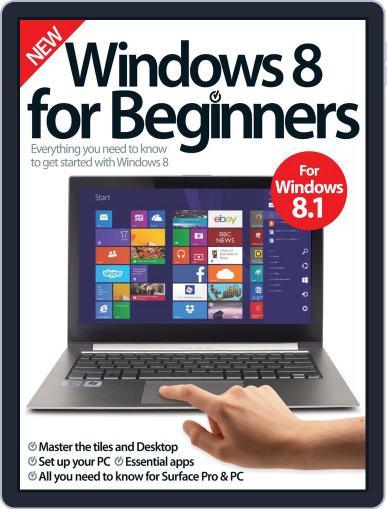 Windows 8 For Beginners Magazine (Digital) October 1st, 2014 Issue Cover
