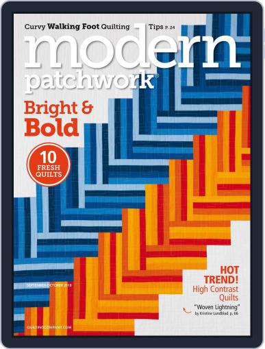 Modern Patchwork August 23rd, 2018 Digital Back Issue Cover