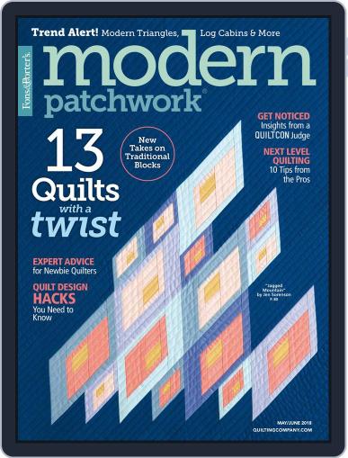 Modern Patchwork May 1st, 2018 Digital Back Issue Cover