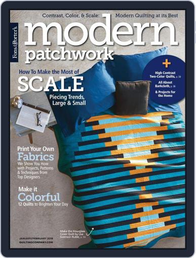 Modern Patchwork January 1st, 2018 Digital Back Issue Cover