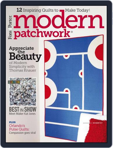 Modern Patchwork July 1st, 2017 Digital Back Issue Cover