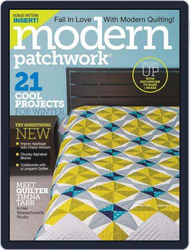 Modern Patchwork January 1st, 2017 Digital Back Issue Cover