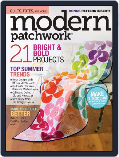 Modern Patchwork June 1st, 2016 Digital Back Issue Cover