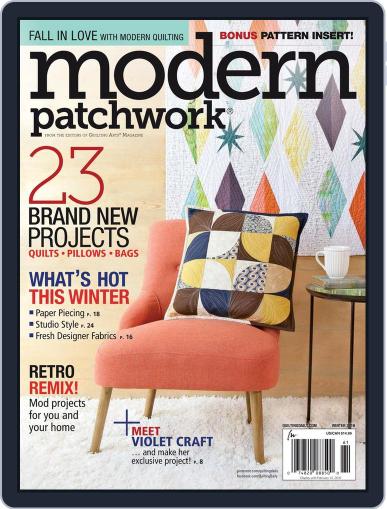 Modern Patchwork January 1st, 2016 Digital Back Issue Cover