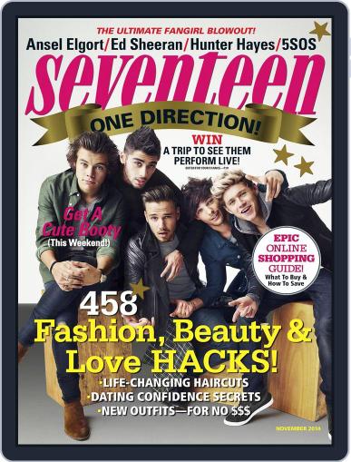 Seventeen October 16th, 2014 Digital Back Issue Cover