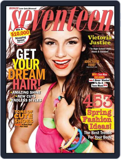 Seventeen March 24th, 2011 Digital Back Issue Cover