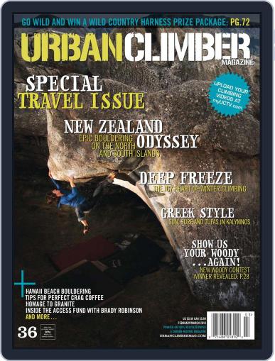 Urban Climber February 2nd, 2010 Digital Back Issue Cover