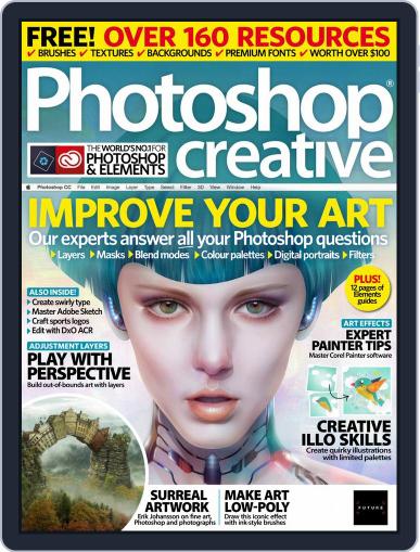 Photoshop Creative June 1st, 2018 Digital Back Issue Cover