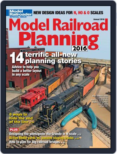 Model Railroad Planning January 1st, 2016 Digital Back Issue Cover