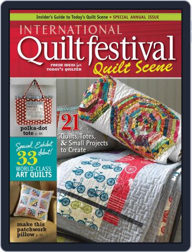 International Quilt Festival: Quilt Scene October 31st, 2011 Digital Back Issue Cover