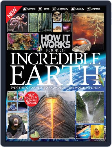How It Works Book of Incredible Earth July 22nd, 2015 Digital Back Issue Cover
