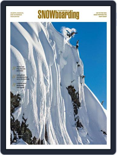 Transworld Snowboarding November 1st, 2017 Digital Back Issue Cover