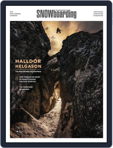 Transworld Snowboarding October 1st, 2017 Digital Back Issue Cover