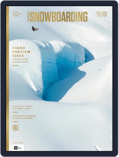 Transworld Snowboarding October 1st, 2016 Digital Back Issue Cover