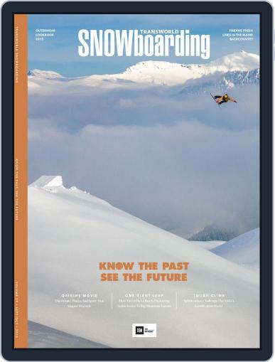 Transworld Snowboarding September 1st, 2015 Digital Back Issue Cover