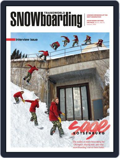Transworld Snowboarding January 1st, 2015 Digital Back Issue Cover