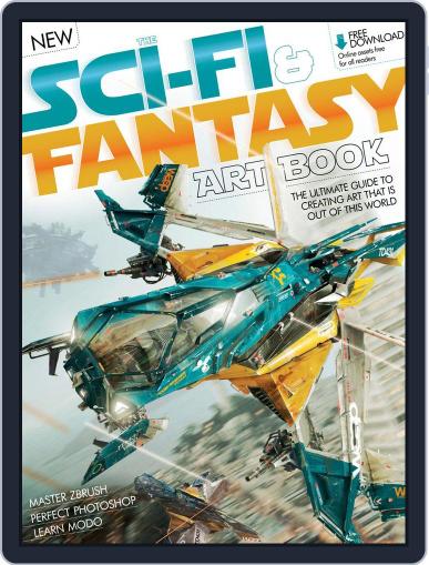 The SciFi & Fantasy Art Book October 7th, 2015 Digital Back Issue Cover