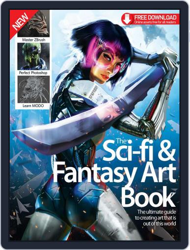 The SciFi & Fantasy Art Book November 13th, 2014 Digital Back Issue Cover