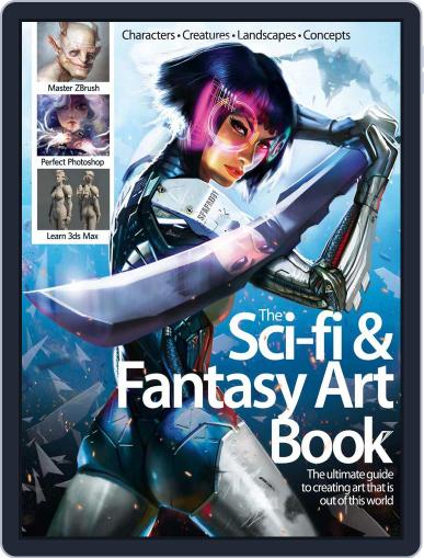 The SciFi & Fantasy Art Book December 18th, 2013 Digital Back Issue Cover