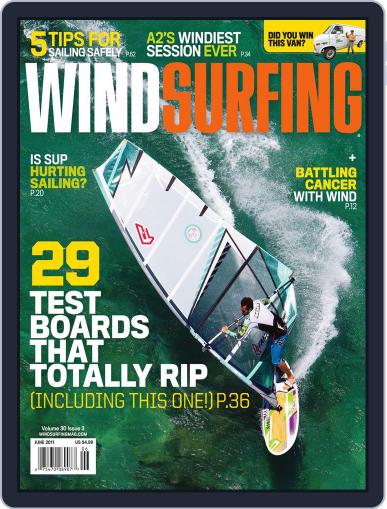 Windsurfing May 14th, 2011 Digital Back Issue Cover