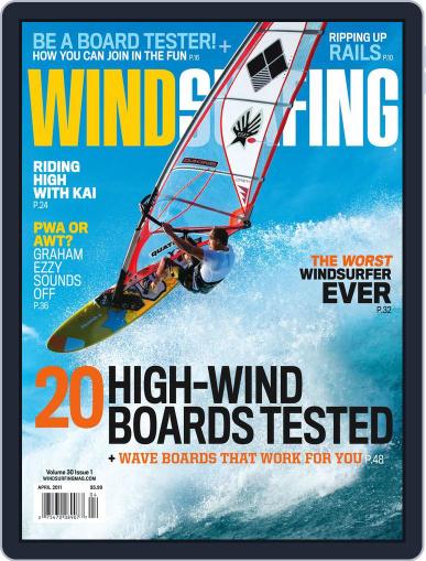 Windsurfing February 26th, 2011 Digital Back Issue Cover