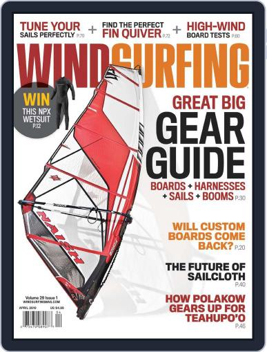 Windsurfing January 30th, 2010 Digital Back Issue Cover