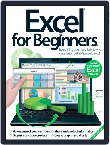 Excel For Beginners December 5th, 2012 Digital Back Issue Cover