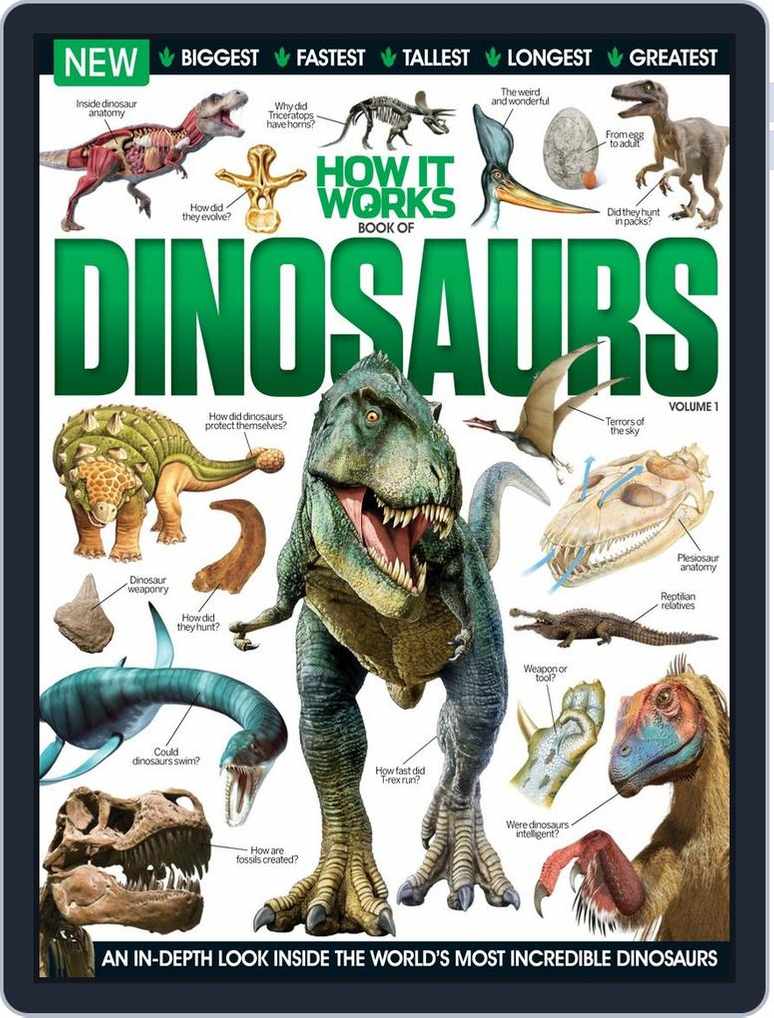 How It Works Book of Dinosaurs Magazine (Digital) 