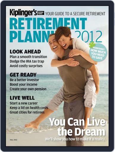 Kiplinger's Retirement Planning May 10th, 2012 Digital Back Issue Cover