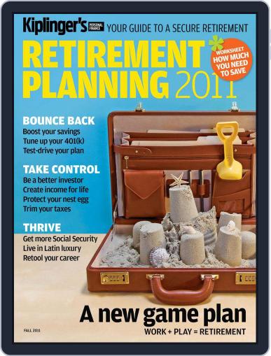 Kiplinger's Retirement Planning May 5th, 2011 Digital Back Issue Cover