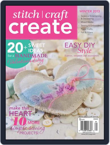 Stitch Craft Create February 13th, 2013 Digital Back Issue Cover