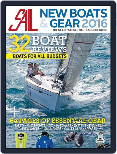 Sail - New Boat & Gear Review January 1st, 2016 Digital Back Issue Cover