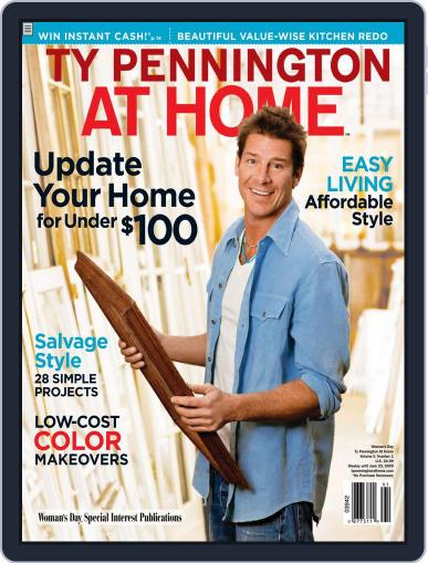 Ty Pennington At Home March 2nd, 2009 Digital Back Issue Cover