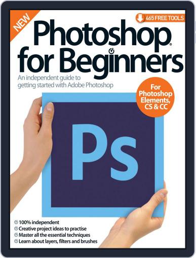 Photoshop for beginners United Kingdom April 1st, 2016 Digital Back Issue Cover