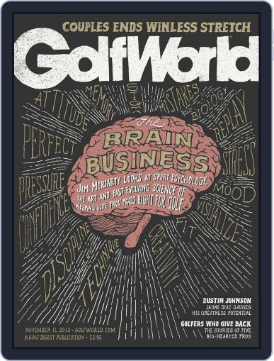Golf World November 7th, 2013 Digital Back Issue Cover