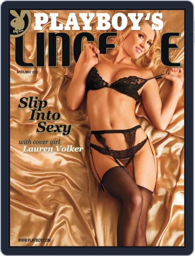Playboy's Lingerie February 28th, 2012 Digital Back Issue Cover