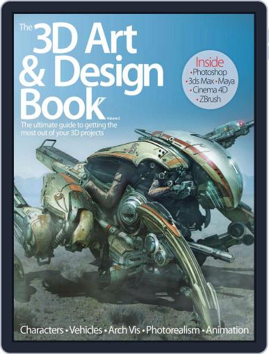 The 3D Art & Design Book United Kingdom April 23rd, 2014 Digital Back Issue Cover
